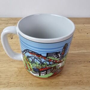 Kings Dominion Roller Coaster Coffee Mug Theme Amusement Park Souvenir